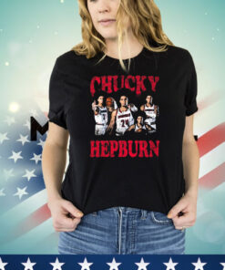 Official Chucky Hepburn Louisville Cardinals 90s Graphic T-Shirt