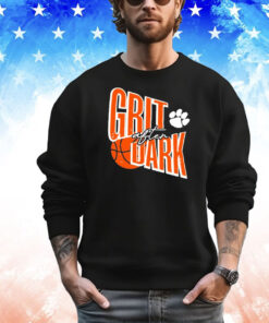 Official Clemson Tigers Basketball Grit After Dark T-Shirt