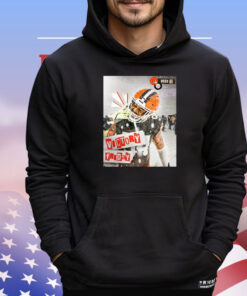 Official Cleveland Browns Vs Pittsburgh Steelers Week 12 Victory Friday In Snow NFL Poster T-Shirts