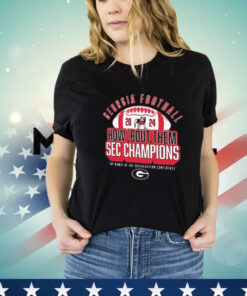 Official Georgia Bulldogs 2024 SEC Football Champions How ‘Bout Them Top Dawgs Of The Southeastern Conference T-Shirt