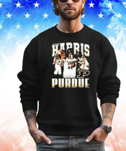 Official Gicarri Harris 90s Purdue Boilermakers Graphic T-Shirts