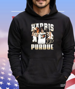 Official Gicarri Harris 90s Purdue Boilermakers Graphic T-Shirts