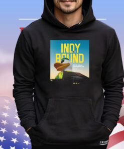 Official Indy Bound 2024 Discover Big Ten Football Championship Game Dec 7 Lucas Oil Stadium Indianapolis Poster T-Shirts