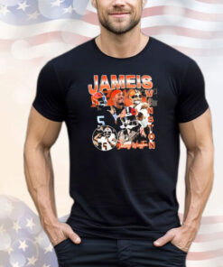 Official Jameis Winston Play In The Snow Cleveland Browns NFL Graphic T-Shirts