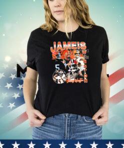 Official Jameis Winston Play In The Snow Cleveland Browns NFL Graphic T-Shirts