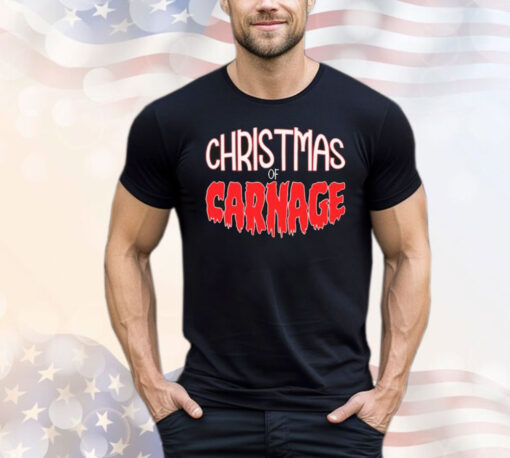 Official Jess Jeckel Christmas Of Carnage T-Shirt