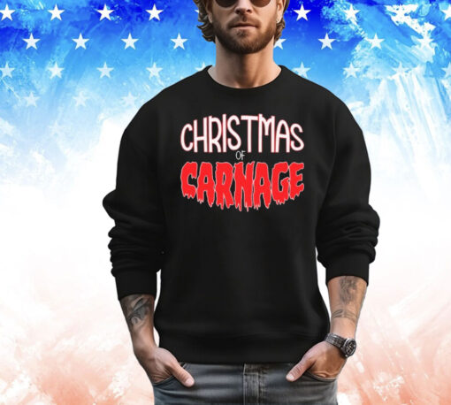 Official Jess Jeckel Christmas Of Carnage T-Shirt