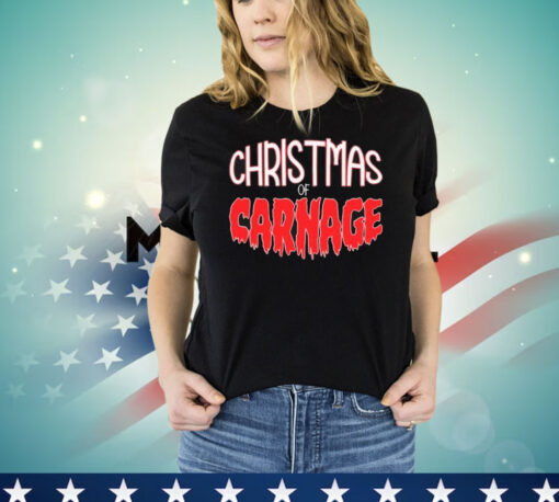 Official Jess Jeckel Christmas Of Carnage T-Shirt