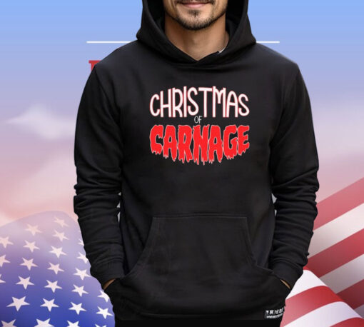 Official Jess Jeckel Christmas Of Carnage T-Shirt