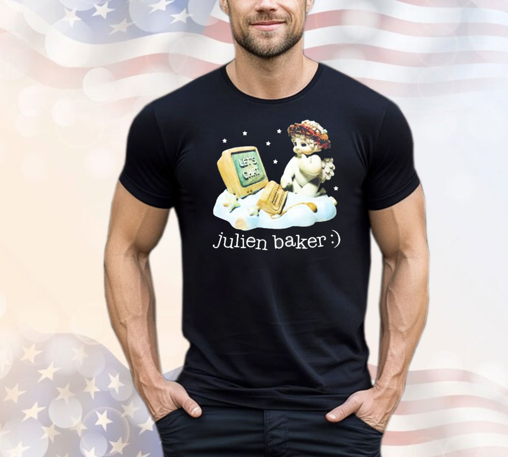 Official Julien Baker Online Angel Let’s Chat T-Shirts