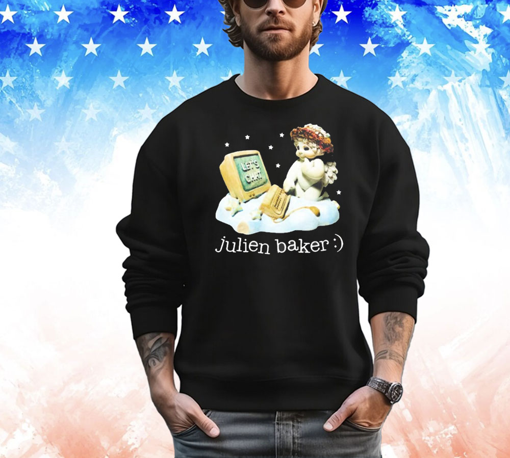 Official Julien Baker Online Angel Let’s Chat T-Shirts