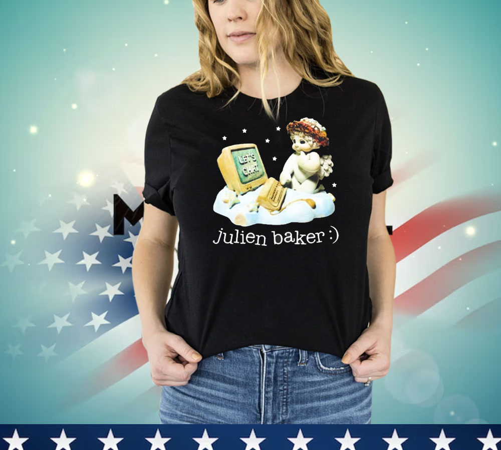 Official Julien Baker Online Angel Let’s Chat T-Shirts