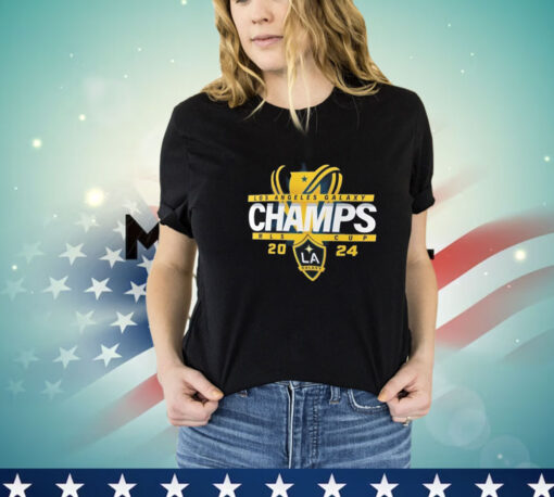 Official Los Angeles Galaxy 2024 MLS Cup Champions CustomT-Shirt