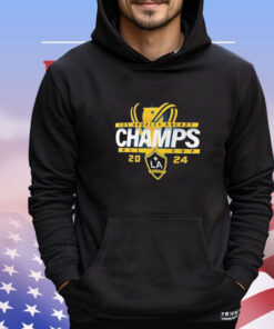 Official Los Angeles Galaxy 2024 MLS Cup Champions CustomT-Shirt