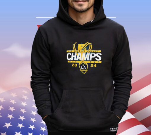 Official Los Angeles Galaxy 2024 MLS Cup Champions CustomT-Shirt