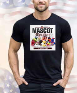 Official Major Tuddy’s Mascot Mayhem At Halftime Poster T-Shirts