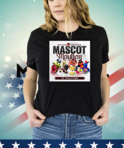 Official Major Tuddy’s Mascot Mayhem At Halftime Poster T-Shirts