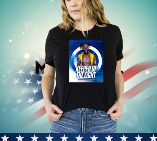 Official New England Patriots Vs Indianapolis Colts WWE Superstar Kofi Kingston Keeper Of The Light Dec 1 2024 Poster T-Shirts