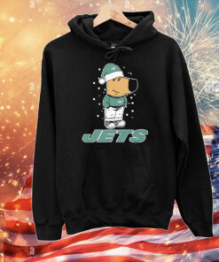 Official New York Jets X Chill Guy Christmas T-Shirt