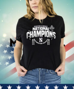 Official Northwestern Wildcats 2024 NCAA Field Hockey National Champions T-Shirts