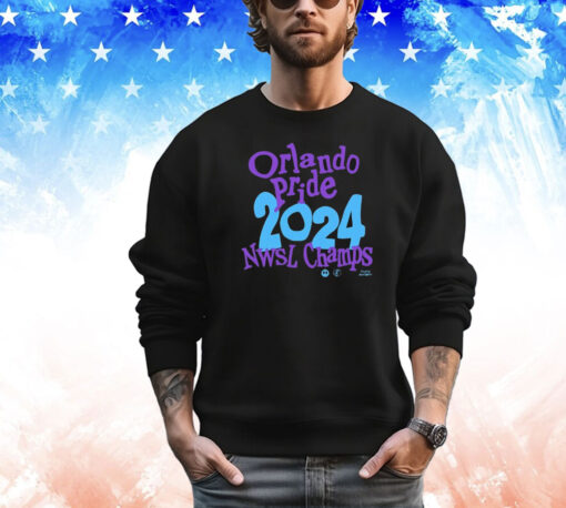 Official Orlando Pride Playa Society 2024 NWSL Champions T-Shirts