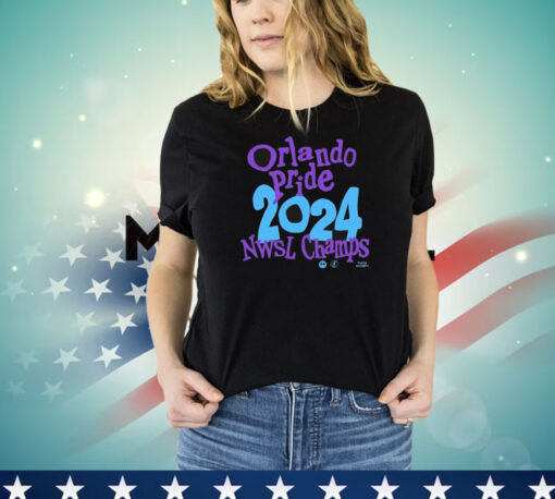 Official Orlando Pride Playa Society 2024 NWSL Champions T-Shirts