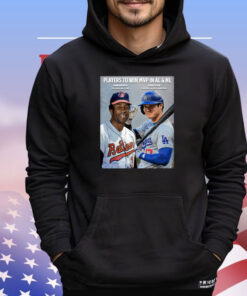 Official Players To Win MVP In AL & NL Frank Robinson CIN 1961 BAL 1966 And Shohei Ohtani LAA 2021 & 2023 LAD 2024 Poster T-Shirt