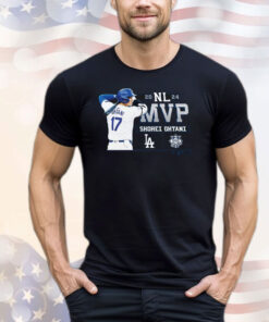 Official Shohei Ohtani Los Angeles Dodgers MLB 2024 National League MVP T-Shirt