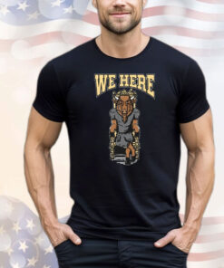 Official We Here Colorado Buffaloes Mascot T-Shirt