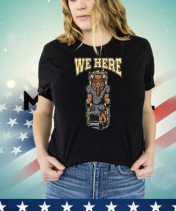 Official We Here Colorado Buffaloes Mascot T-Shirt