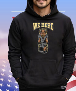 Official We Here Colorado Buffaloes Mascot T-Shirt