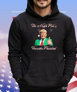 Trump The North Pole’s Favorite President Christmas T-Shirt