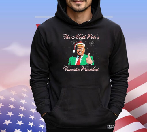 Trump The North Pole’s Favorite President Christmas T-Shirt