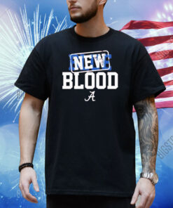 Alabama Crimson Tide Basketball New Blood Beats Blue Blood Shirt
