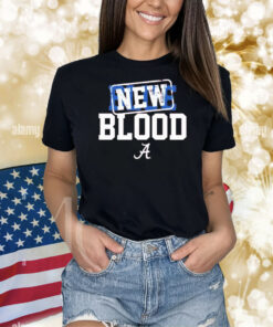 Alabama Crimson Tide Basketball New Blood Beats Blue Blood Shirt