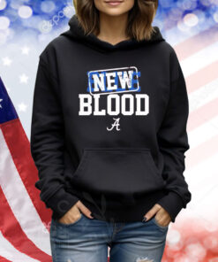 Alabama Crimson Tide Basketball New Blood Beats Blue Blood Shirt