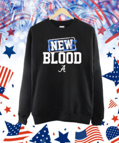 Alabama Crimson Tide Basketball New Blood Beats Blue Blood Shirt