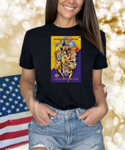 One Piece x Los Angeles Lakers Feb 28 2025 Game Night Collab Shirt