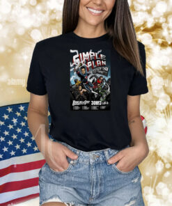 Simple Plan Bigger Than You Think Tour 2025 Shirt