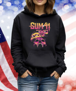 Sum 41 Skull Collage Order In Decline World Tour 2019 Shirt