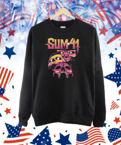 Sum 41 Skull Collage Order In Decline World Tour 2019 Shirt