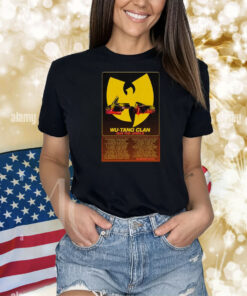 Wu-Tang Clan Run The Jewels Summer Tour 2025 Shirt