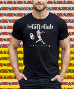 Official Oklahoma Sooners Softball NCAA Gabbie Garcia The Gift of Gab Tee Shirt