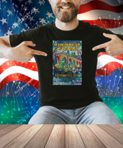 Official Poster Widespread Panic Show September 12-13 2025 Allianz Amphitheater at Riverfront Richmond VA Shirt