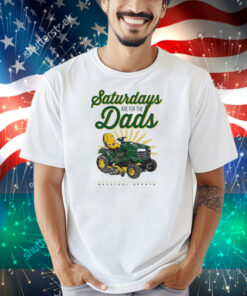 Official Saturdays Are For The Dads Riding Mower Barstool Sports Shirt