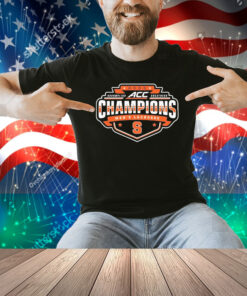 Official Syracuse Orange NCAA ACC Accomplish Greatness Men’s Lacrosse Conference Tournament Champions 2025 Shirt