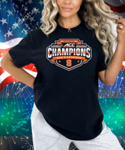 Official Syracuse Orange NCAA ACC Accomplish Greatness Men’s Lacrosse Conference Tournament Champions 2025 Shirt