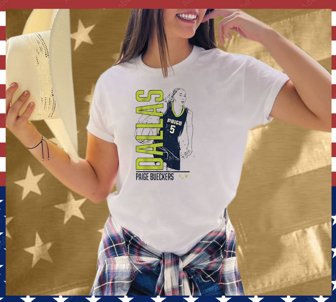 Paige Bueckers Vertical Layer Dallas Tee Shirt