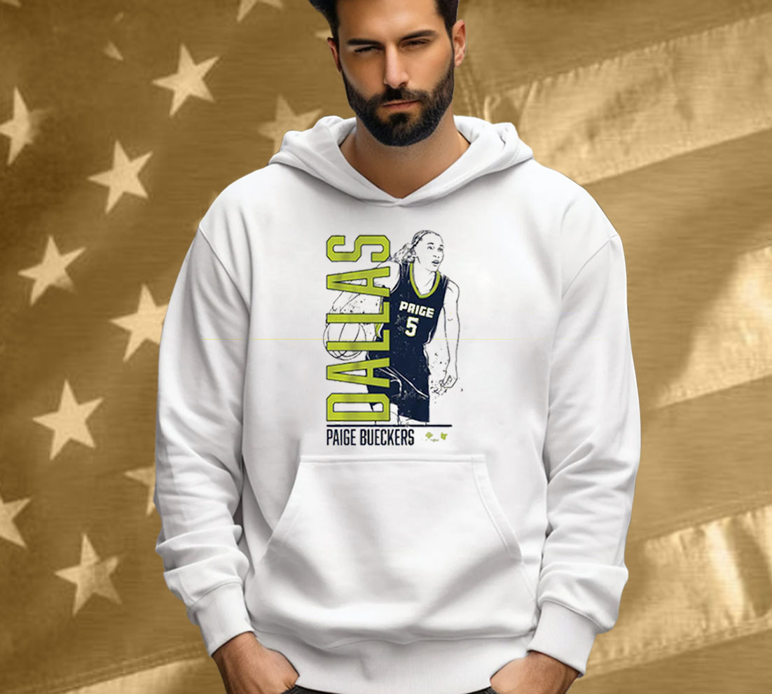 Paige Bueckers Vertical Layer Dallas Tee Shirt