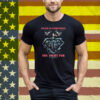 Stick To Your Guns Peace Is Something You Fight For Diamond Eyes Tee Shirt